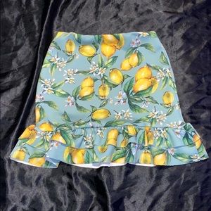 Lemon skirt
